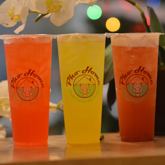 Red and Blue Tea.