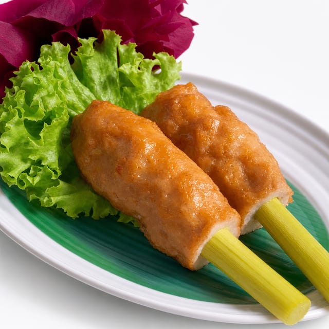 Lemongrass Shrimp Patty.