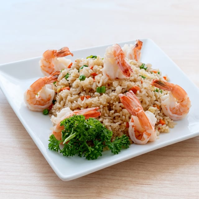Plain Fried Rice.